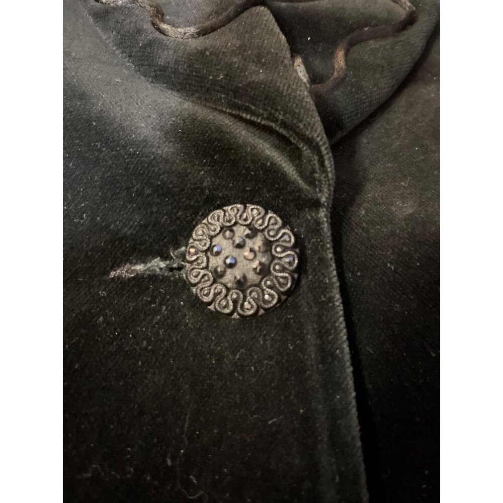 Vintage de Ball Velvet Coat Womens S Used Lined - Picture 13 of 15